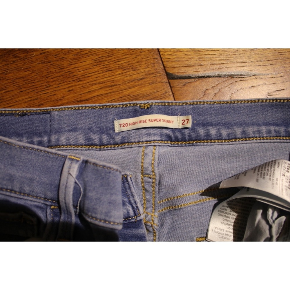 levis 720 high rise super skinny 27 - Picture 3 of 5